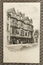 Ireland's Mansion Shrewsbury Old Postcard Vintage Early 1900s