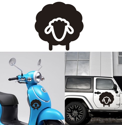 Sheep sticker vinyl version - sheep,,