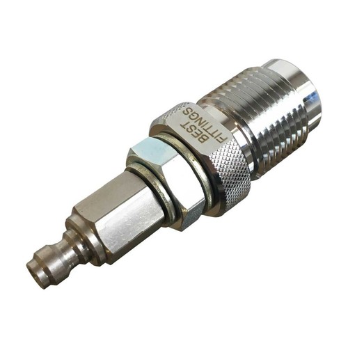 Cylinder quick fill connector - quick,