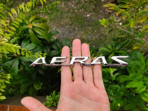 Aeras rear gate emblem - aeras,