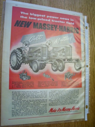 Vintage massey harris - vintage,