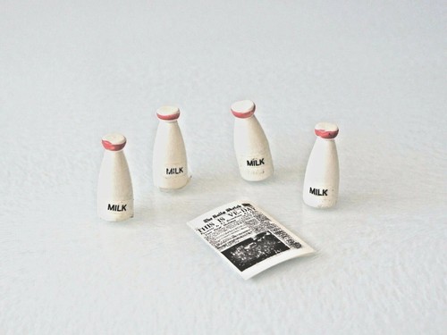 Fairy hobbit milk - milk, bottle