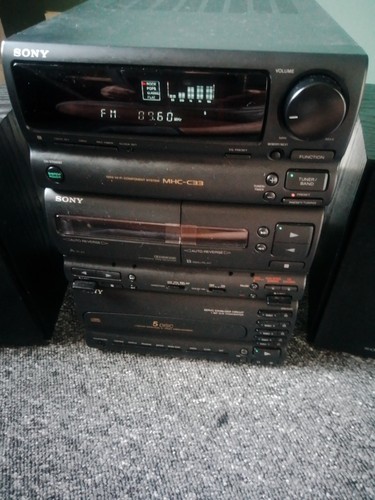 Sony mini hifi mhc c33 - mini,