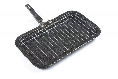Falcon black enamel - enamel, grill