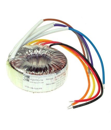 Dual primary toroidal 115v - 2, x