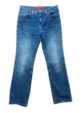 Per Una ROMA Blue Jeans UK Size 14 W32 L28 in Distressed Hem Marks & Spencer M&S