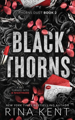 Black thorns paperback rina - black,