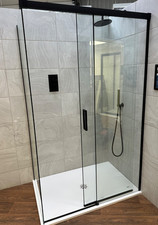Crosswater Design 8 Shower Enclosure 1200x800 & Crosswater Creo Shower Tray