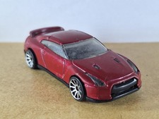 hot wheels 2009 nissan gtr r35 red loose used condition