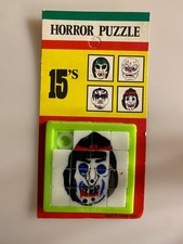 vintage horror puzzle game toy