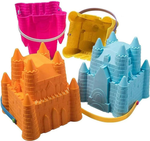 Castle beach bucket pink - pink, or