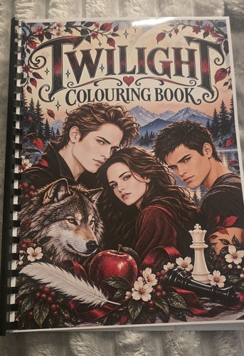 Twilight inspired colouring - twilight,