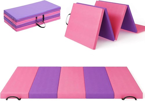 Foldable thick gymnastics mat - foldable,