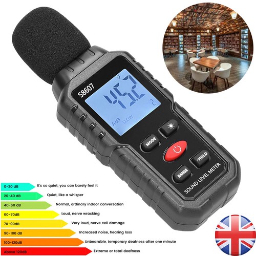 Lcd digital decibel meter - lcd,