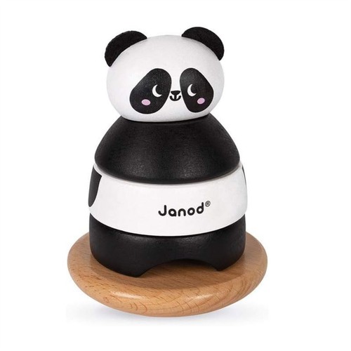 Janod panda tumbler wooden - janod,
