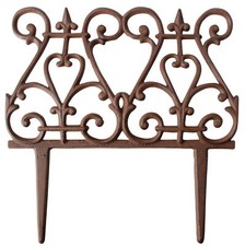 Metal garden edging fence path - garden,