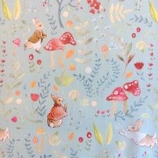 Peter Rabbit Cotton Fabric Beatrix Potter Per Fat Quarter 100% Quality Cotton 22
