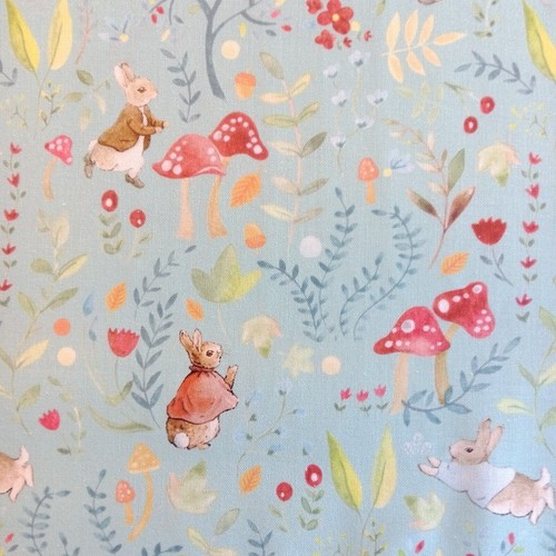 Peter rabbit cotton fabric - peter,