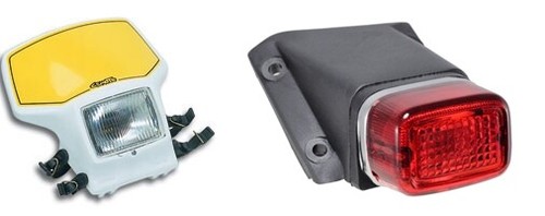 Riolo rear light lens with - lens,