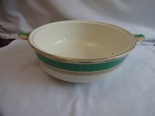 LOSOL WARE TUDOR ART DECO TUREEN VEGETABLE DISH HEIGHT 8 cm x 21 cm