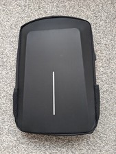 Laptop Backpack Bag Black USB Charge Port Padded Reflective Protection School