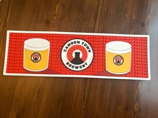 Camden Town Brewery Bar Beer Drip Mat Runner Tray Hells Pub Man Cave