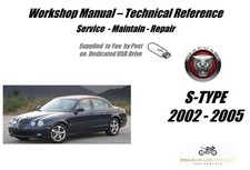 Jaguar S-TYPE Workshop Service