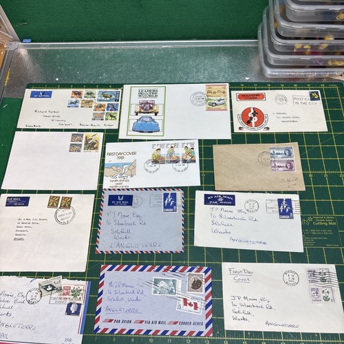 Job lot stamps around the - lot,