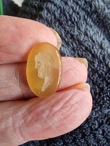 Roman agate gem - gem, grand