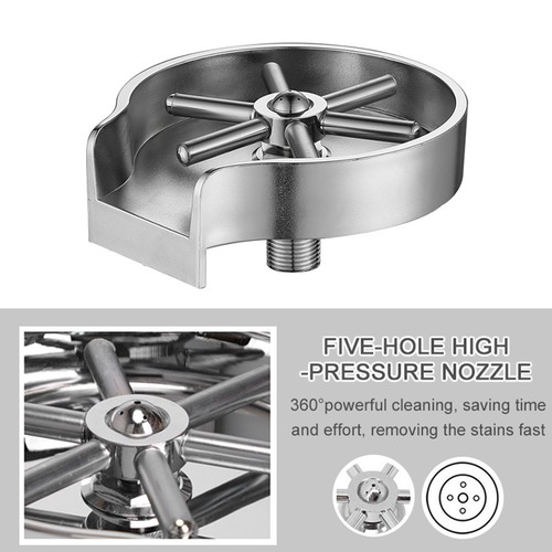 Glass rinser for kitchen sink - _glass,