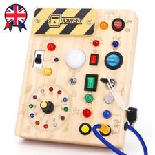 Montessori Wooden Busy Board