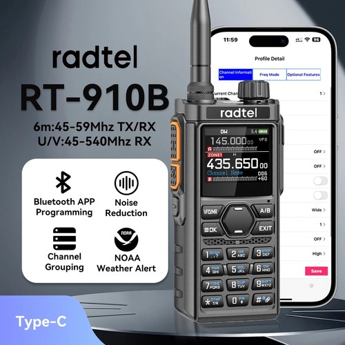 Radtel 910 transmit - radtel, cb