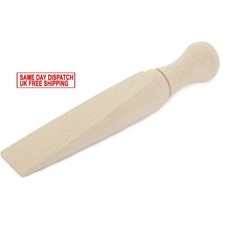 Wooden Traditional Beech Wood Door Stop Wedge Door Stopper Stop jam