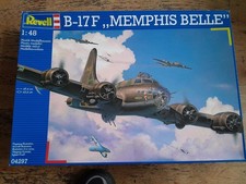 Revell 1/48 Scale Aircraft Kit 04297 - Boeing B-17F Memphis Belle Complete 