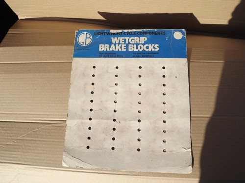 Vintage cycle components - vintage, g.b.