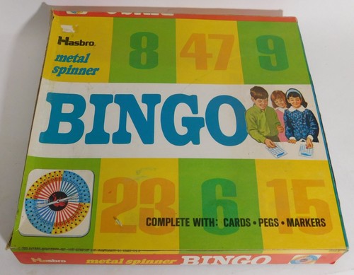 Hasbro bingo game 6013 1969 - 6013,