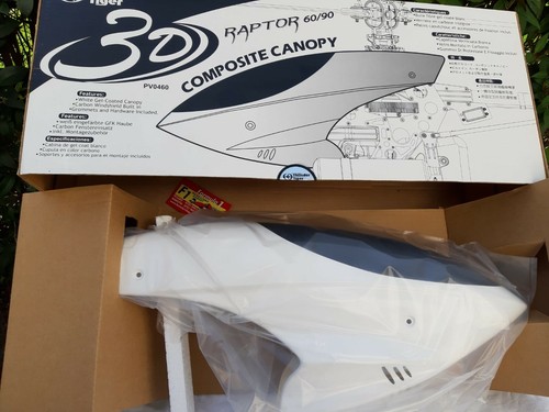 Canopy for raptor 90 - 3d,