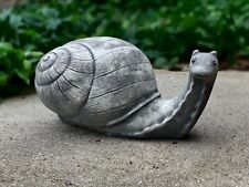 Garden snail statue Stone snail figure Cement snail sculpture Amazing snail