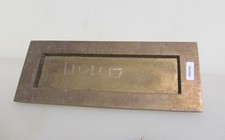 Large Vintage Brass Letterbox