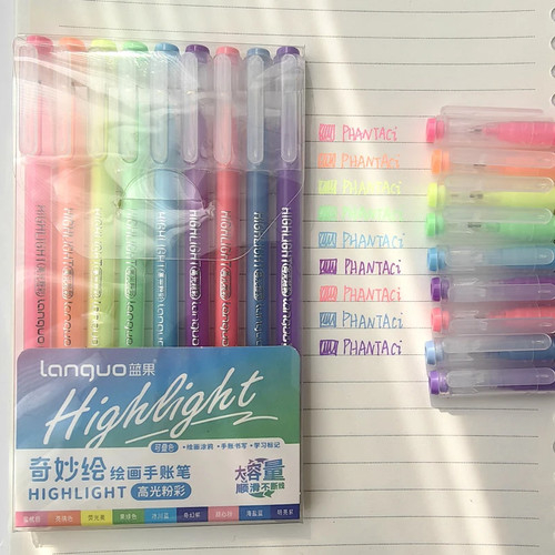 9pcs morandi gel pens - gel, set