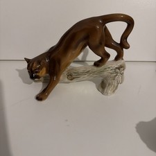 GOEBEL CERAMIC MOUNTAIN LION