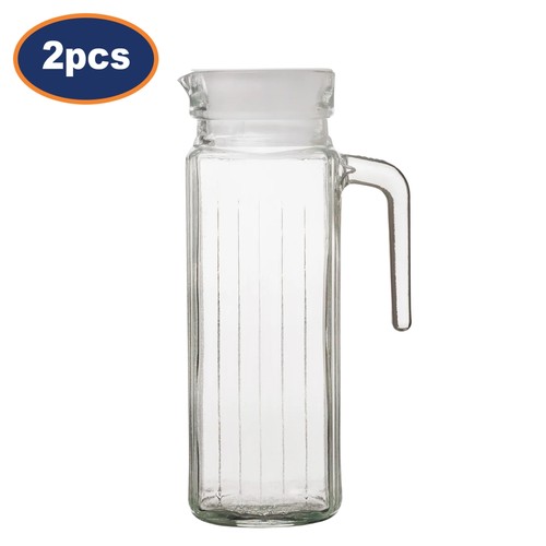Glass fridge jug 900ml - glass,