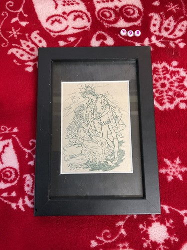 Genuine antique framed - framed, art