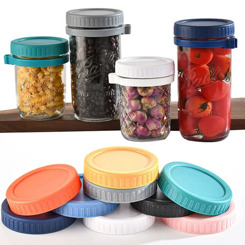 6pcs wide mouth mason jar - 6pcs,