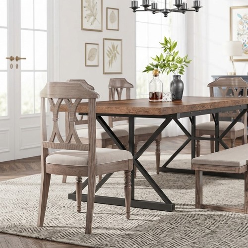Farmhouse inspired inch - farmhouse-inspired, 63-inch