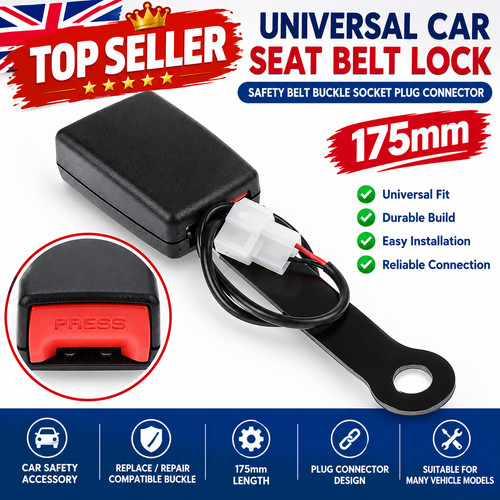 Front driver seat belt - 1x,