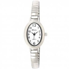 Ravel Ladies White Dial Silver