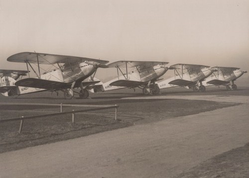 Hawker hart raf - hart, biplane