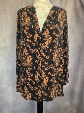 Monsoon Womens Black Orange