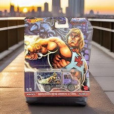 Hot Wheels Mattel Masters of the Universe Metal Mercedes-Benz Unimog U 1300L